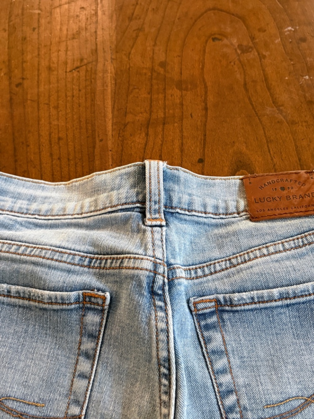 Lucky Brand Distressed Sienna Cigarette Boyfriend Y2K Jeans Size 0 25 - Picture 7 of 11